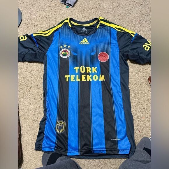 Adidas Turk Telekom Ulker Danyal Soccer Football Jersey - Picture 1 of 3